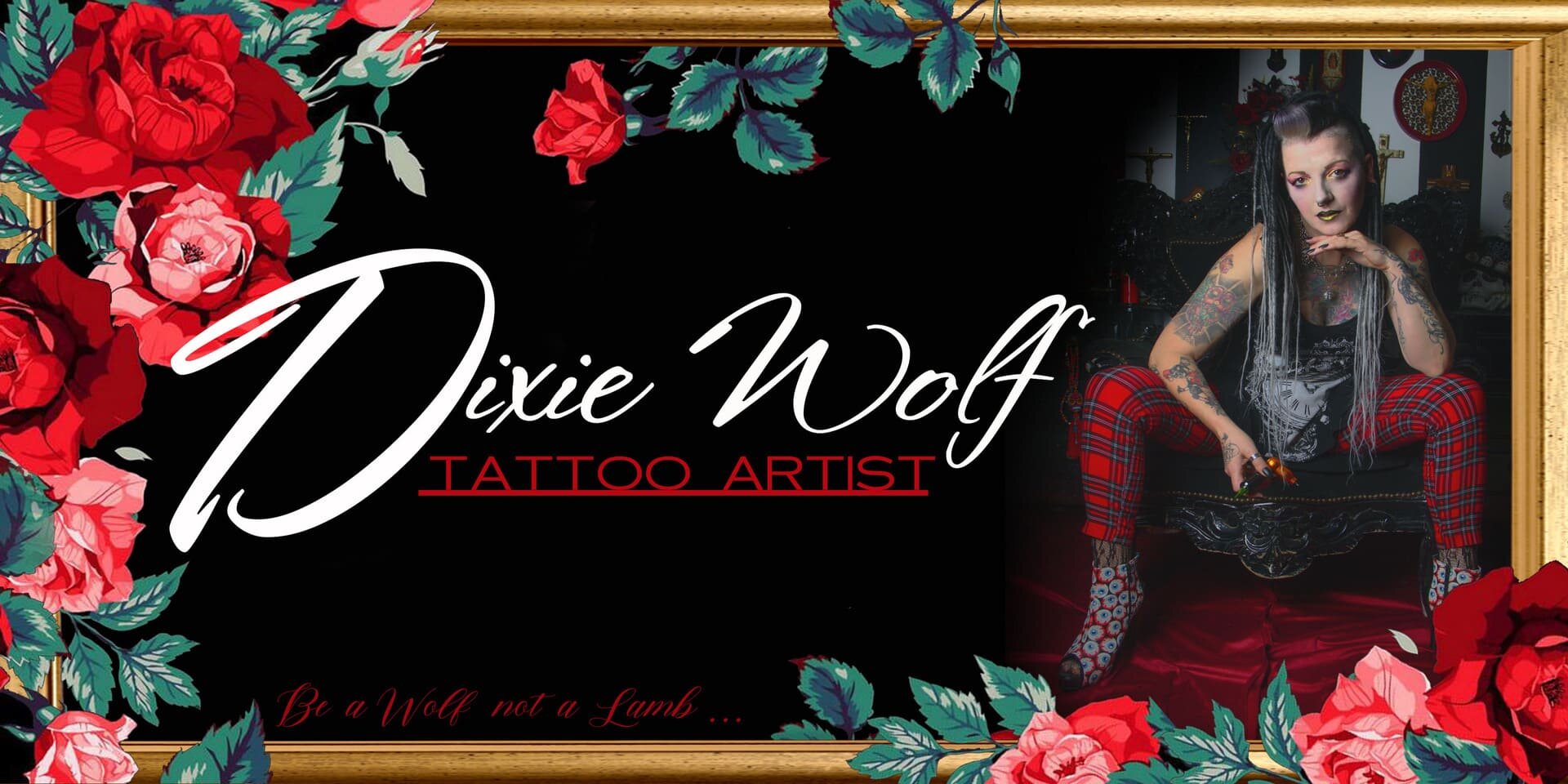 Dixie Wolf -  Salon de tatouage | Votre tatoueuse à Vauvert 